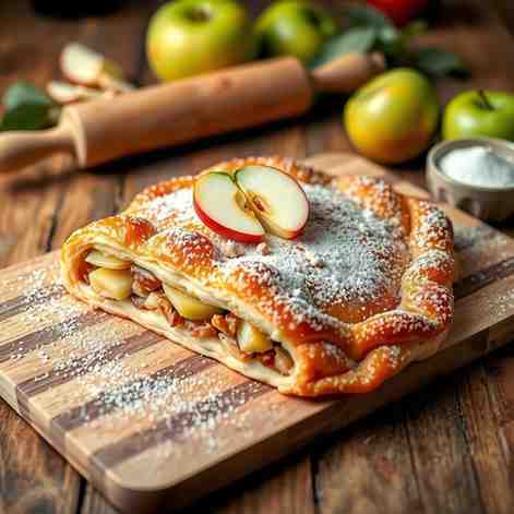 Hungarian Rétes Recipe - Apple-Walnut Strudel
